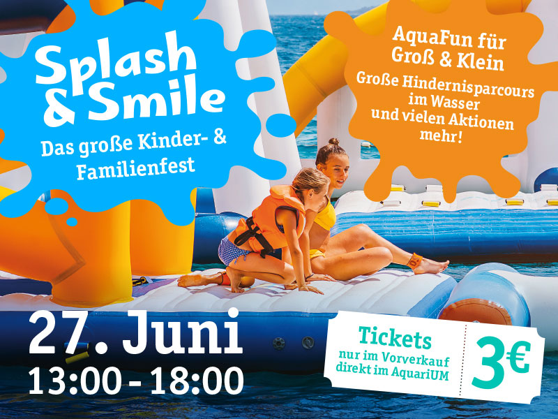 Splash & Smile im Schwedter AquariUM